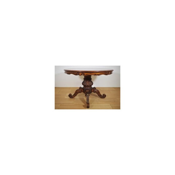 Image 1 of Vintage briarwood table, 1970s