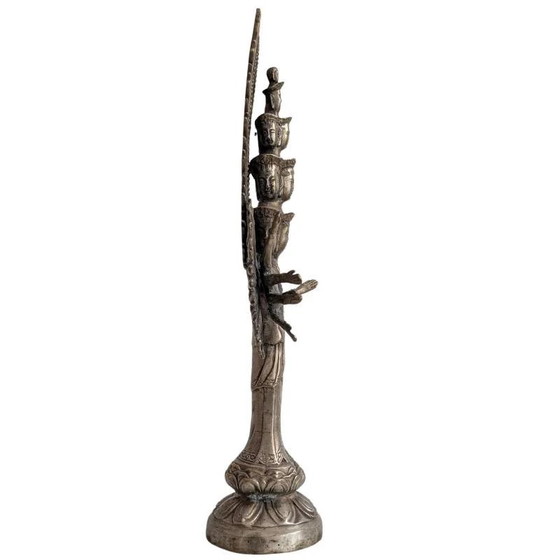 Guanyin china (Avalokiteshvara) con mil brazos y múltiples cabezas – Dinastía Qing LOTE 127 – Esculturas (photo 7 of 14)