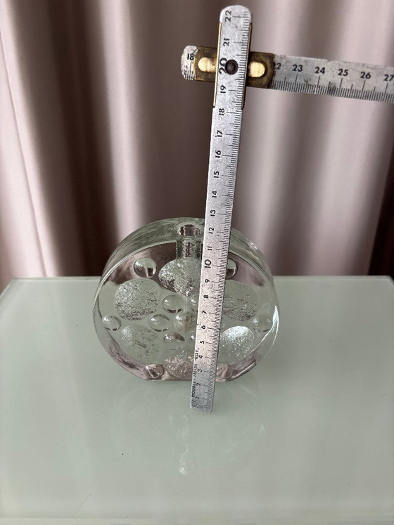 Vaso / Scultura Vintage Bolle in Vetro Walther Glass – Germania – wather galss, Regali (photo 2 of 7)