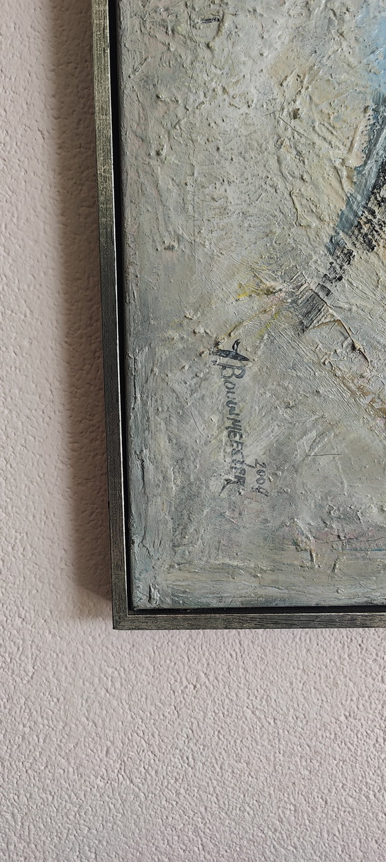 Image 1 of Abstract painting Iris Bouwmeester - Organic forms