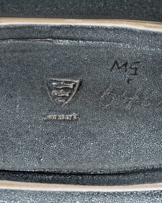 Image 1 of Piatto in ceramica danese di metà secolo Michael Andersen e Marianne Starck Bornholm