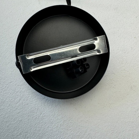 Image 1 of Vintage Opaline Glass Pendant Light with Scalloped Edges, 25 cm