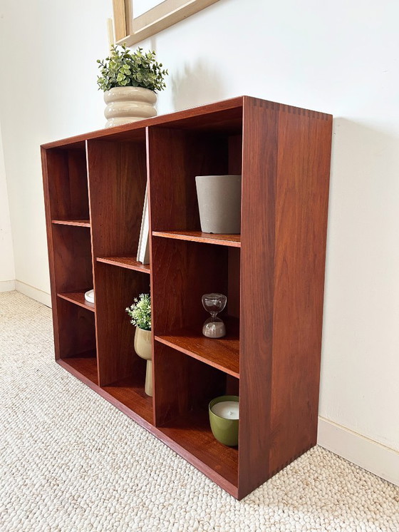 Image 1 of Teak bookcase Peter Hvidt and Orla Mølgaard Nielsen 50's