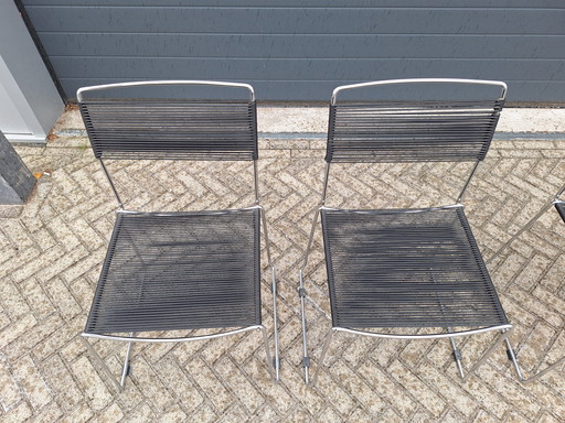 3 Mooie Giandomenico Belotti Spaghetti Stoelen