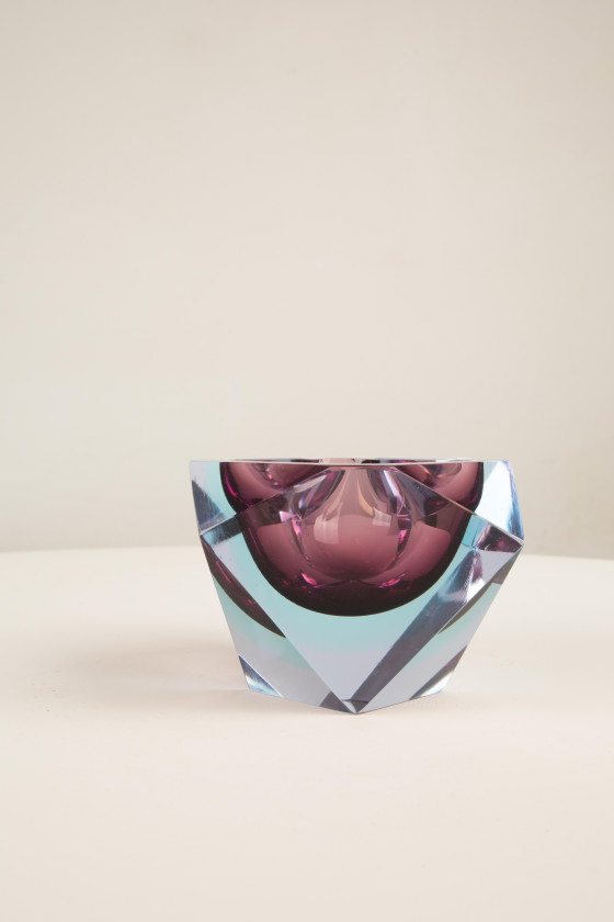 Sculpturale asbak toegeschreven aan Flavio Poli voor Seguso Vetri d’Arte, 1970 – Tafelaccessoires (photo 13 of 21)