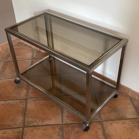 Image 1 of Salontafel, console Roche Bobois. 1970. 86x46.