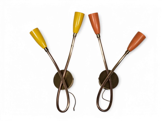 Image 1 of Sputnik, bag wall lamps, 1950s