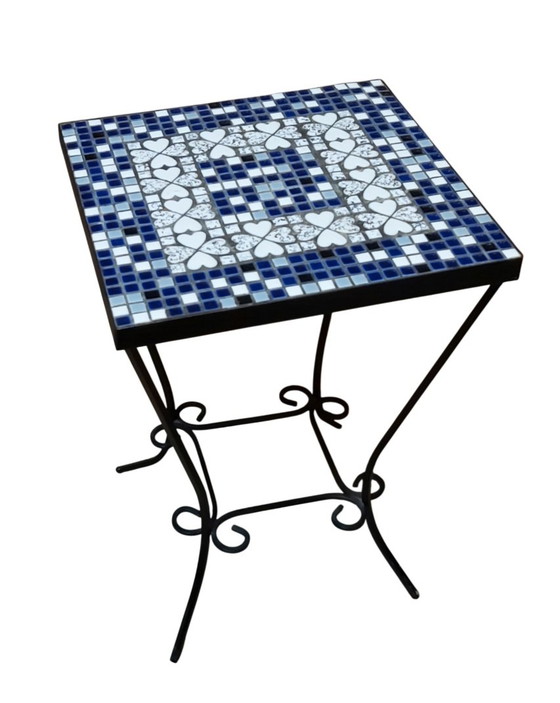 Image 1 of Retro mosaic side table 1960s Belgium