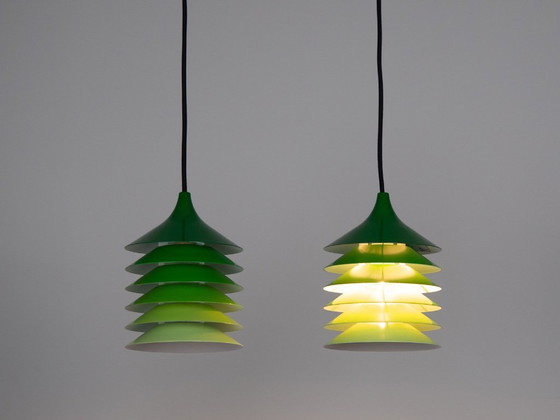 Image 1 of Pair of vintage Duett lamps by Bent Gentzel Boysen for IKEA, 1983