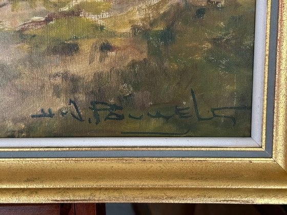 Óleo H.J.Pauwels – H.J. Pauwels, Arte, Madera, Lienzo (photo 6 of 11)
