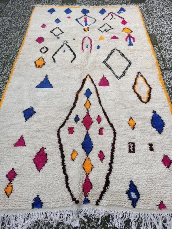 Image 1 of Handgeknoopt Berber tapijt wol 251x145cm