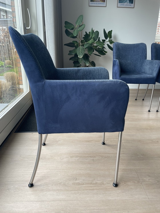 Image 1 of 4x Bert Plantagie Spargo Chaise de salle à manger