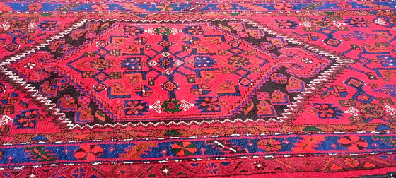 Image 1 of Hand-knotted vintage Persian rug 223x132cm