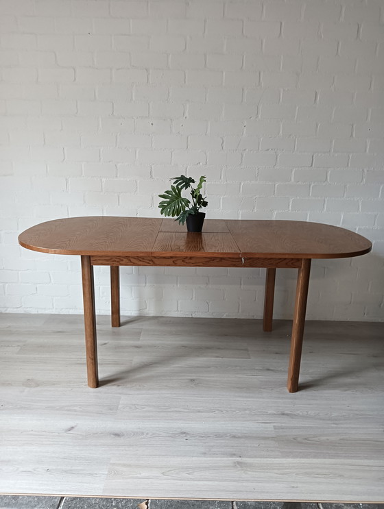 Image 1 of Mesa extensible, roble macizo