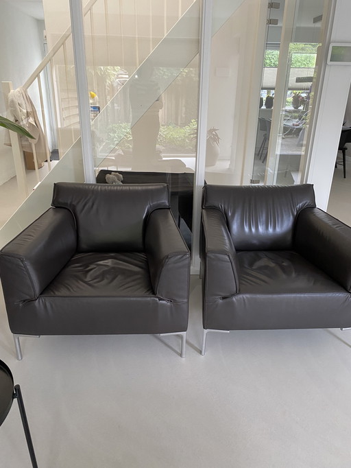Two armchairs from Design on stock