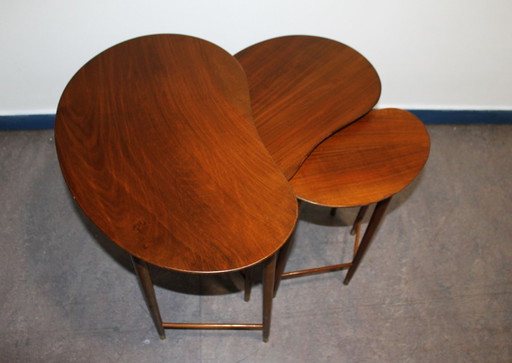 Drei ineinandergreifende Tabellen, die Edmund Jørgensen zugeschrieben werden, Dänemark