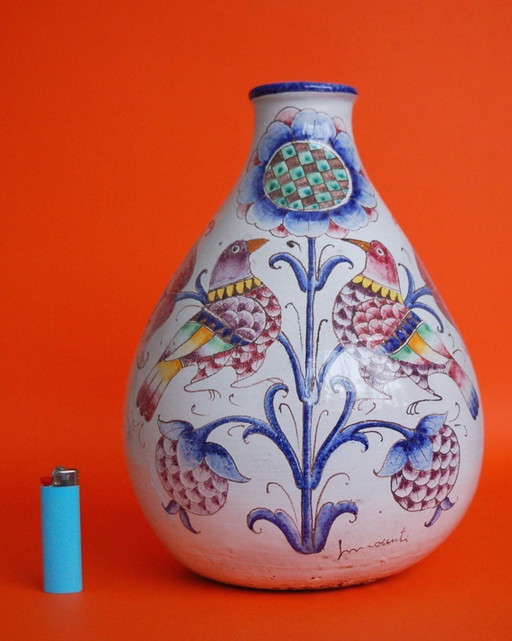 Vase en céramique vintage de Romano Innocenti, Italie, années 1980