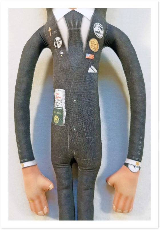 Image 1 of Martin Luther King Gift | Black History Decor | Art Doll Collectible | Civil Rights Leader Gift