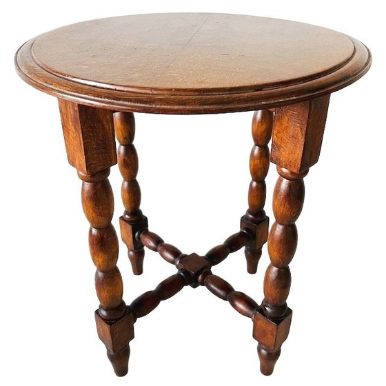 Image 1 of Mid-century Bobbin Legs side table wine table plant table 1960s