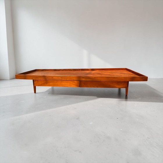 Image 1 of Divano letto Asko con cassetti, design finlandese anni '70