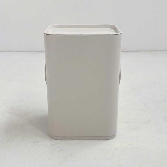 Image 1 of White Laundry Bin by Anna Castelli for Kartell, 1970s