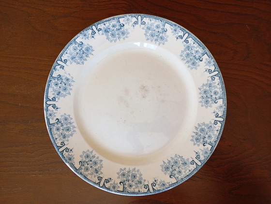 Image 1 of Molde para pasteles de loza Longwy "Margaritas"