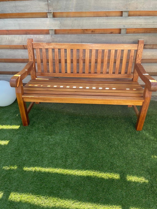 Elefanten Gartenbank Teak Heavy Duty inkl. Kissen