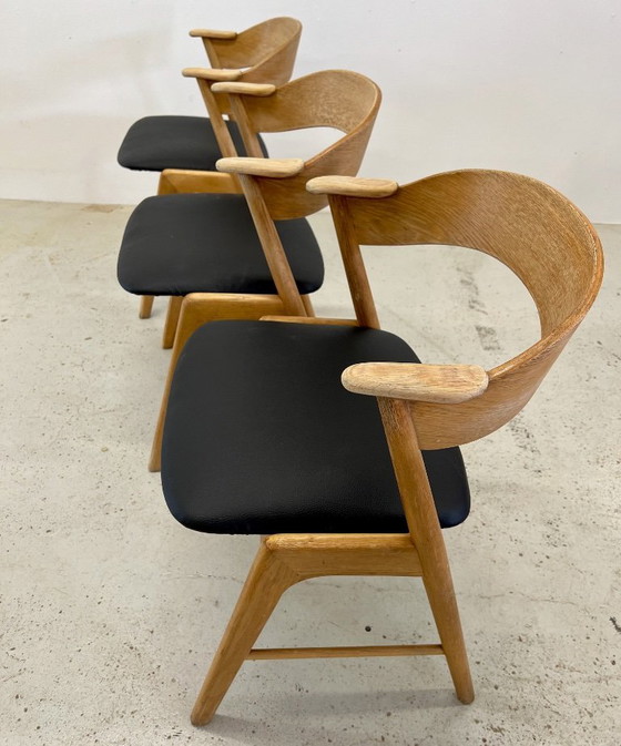 Image 1 of Sillas de comedor Kai Kristiansen Modelo 32, Korup Møbelfabrik.
