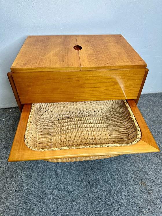Mid Century Sewing Cart Danish Design Lotos 226 Teak 60s, Bar carts, Wood, Brown (photo 12 of 15)
