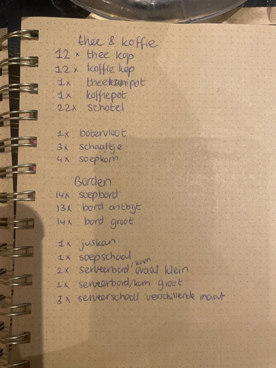 Image 1 of Set di cunei Briar Rose 105 pezzi