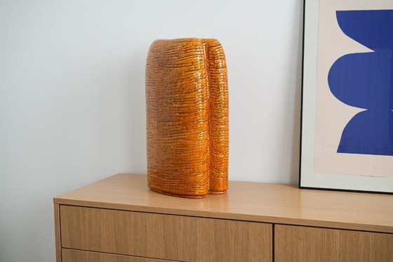 Image 1 of Keramische vaas, Duits ontwerp, jaren 60, vervaardigd in West-Duitsland.