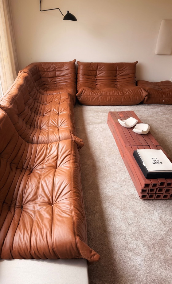 TOGO - Ligne Roset, Sofás, Cuero, Marrón (foto 4 de 6)