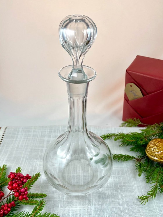 Image 1 of Franse handgeslepen kristallen karaf – stijl begin 20e eeuw