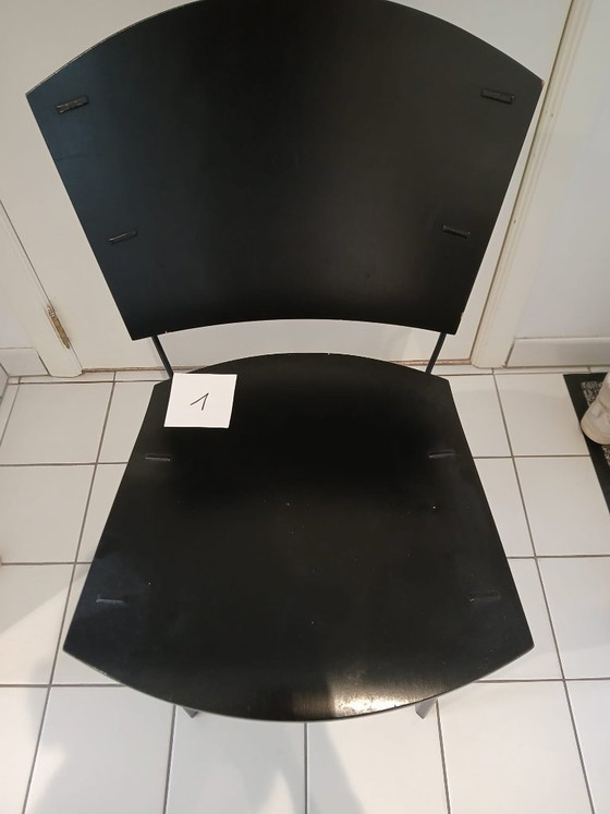 Image 1 of Sedie da pranzo Arflex, 8 pezzi