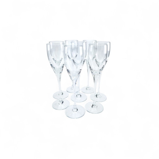 8 x Likör Sherry Gläser Christinenhütte Kristallglas