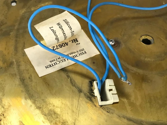 Image 1 of Lampada anni '60 anni '70 Plafoniera da incasso Fischer Leuchten Space Age