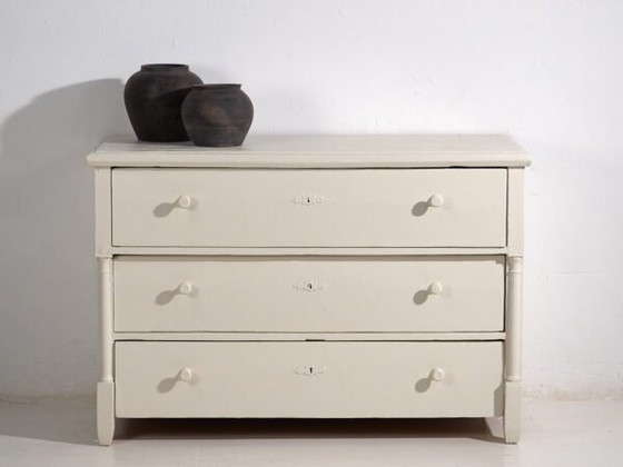 Antique white chest of drawers (c.1920) #53 (photo 6 of 40)