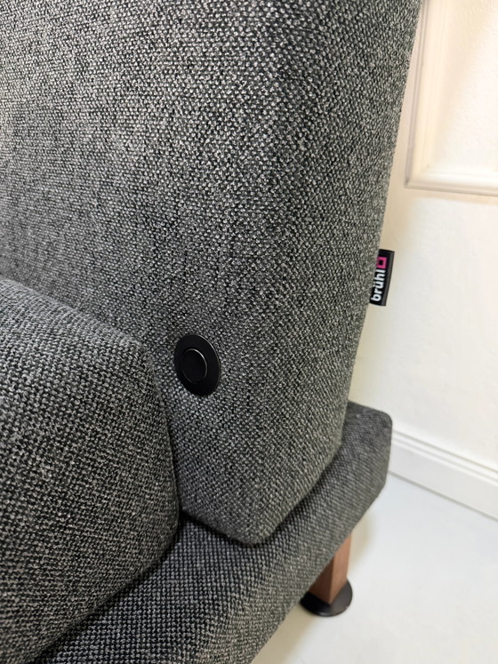Image 1 of Brühl Moule Stoff Grau Sessel Chair Ausstellungsstück
