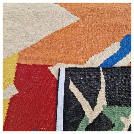 Henri Matisse The Creole Dancer 1950 Inspired Handwoven Tapestry | Unique Piece (105 × 77 in) (photo 8 of 11)