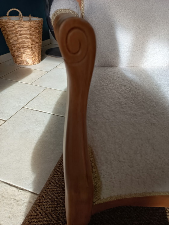 Image 1 of Fully restored Voltaire armchair