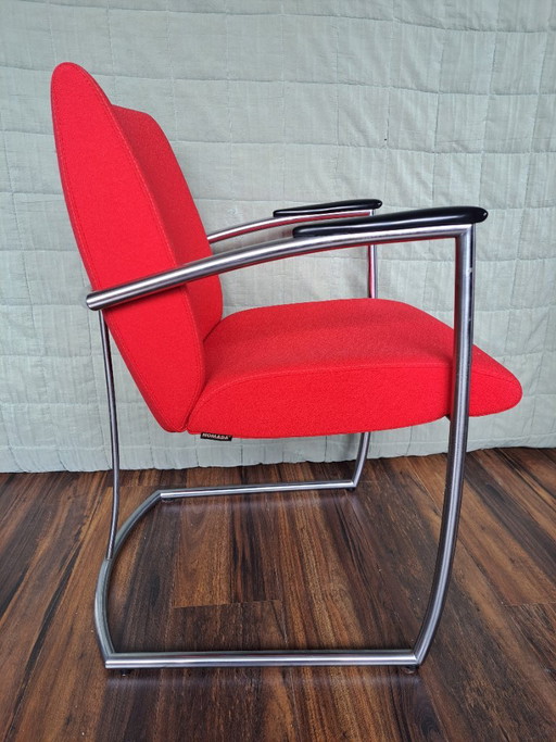4x Stoelen Hennie de Jong – stoelen fauteuils, Metal, Textile