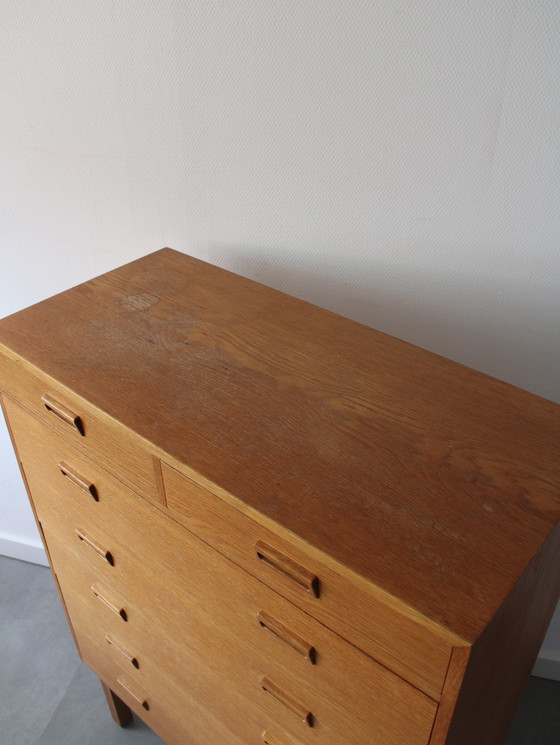 Image 1 of Vintage Deense ladekast door Holger Jensen voor FDB Møbler