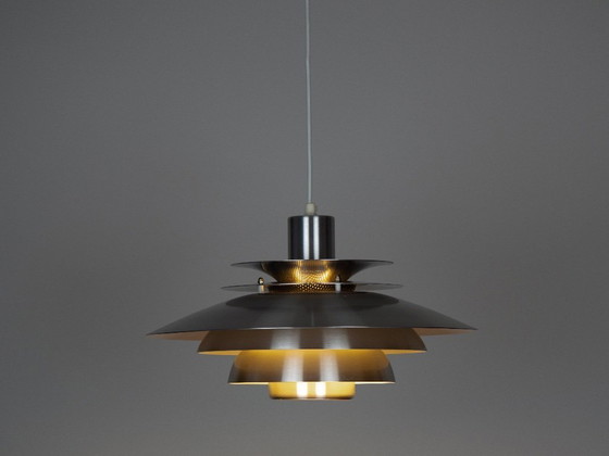 Image 1 of Lampada a sospensione vintage danese Verona di Kurt Wiborg, Jeka, anni '80