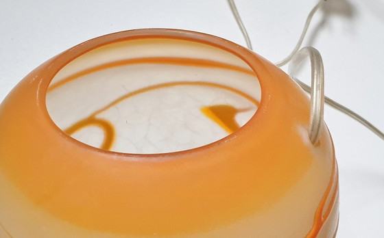 Image 1 of Lampada da tavolo vintage a forma di fungo Simais fatta a mano