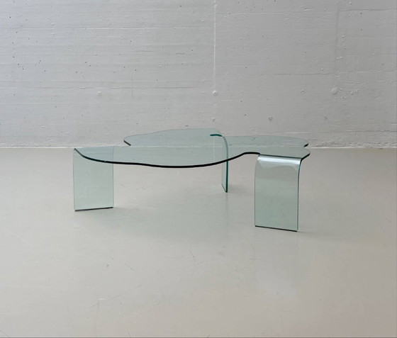 Image 1 of Raro tavolino in vetro di FIAM, Italia, anni '80