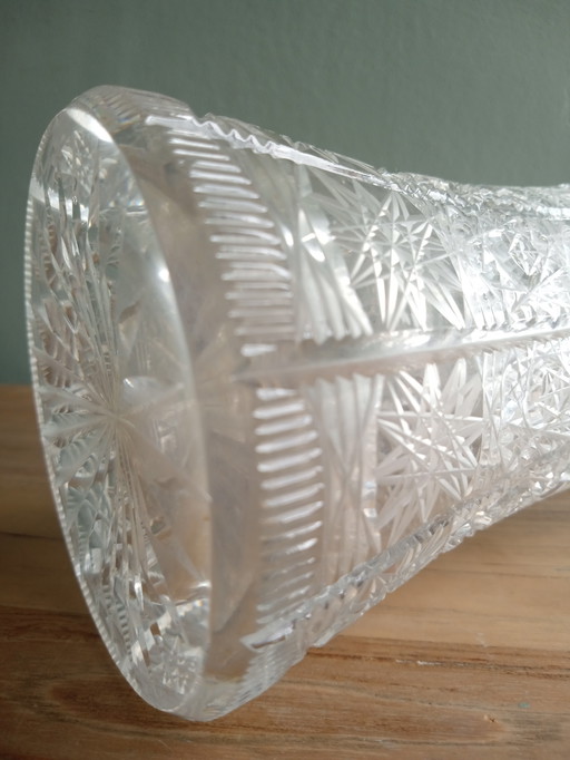 Crystal vase