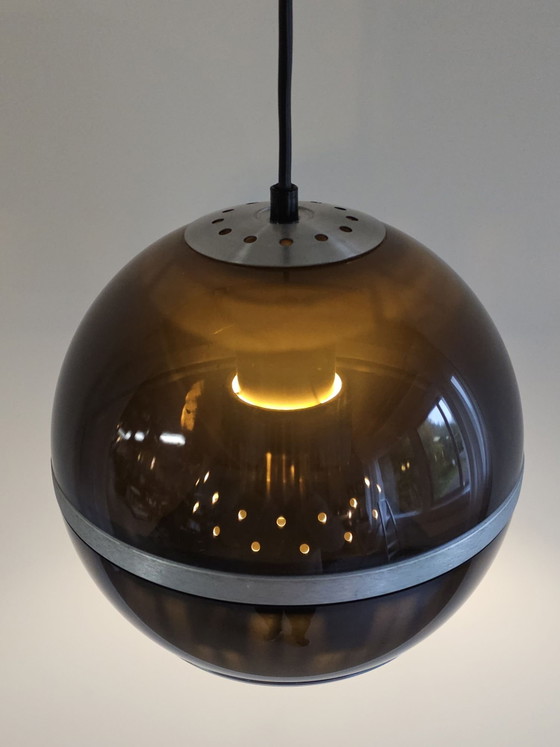 Suspension vintage Dijkstra en plastique, Noir (photo 3 sur 11)