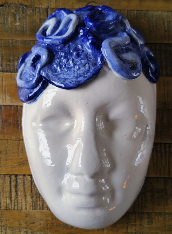 Image 1 of Ensemble de sculptures en céramique émaillée d'Italie.