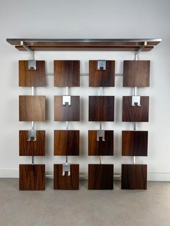 Image 1 of Rosewood veneer coat rack