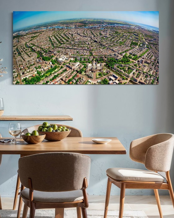 Image 1 of Ámsterdam en Panorama 2020 en Dibond